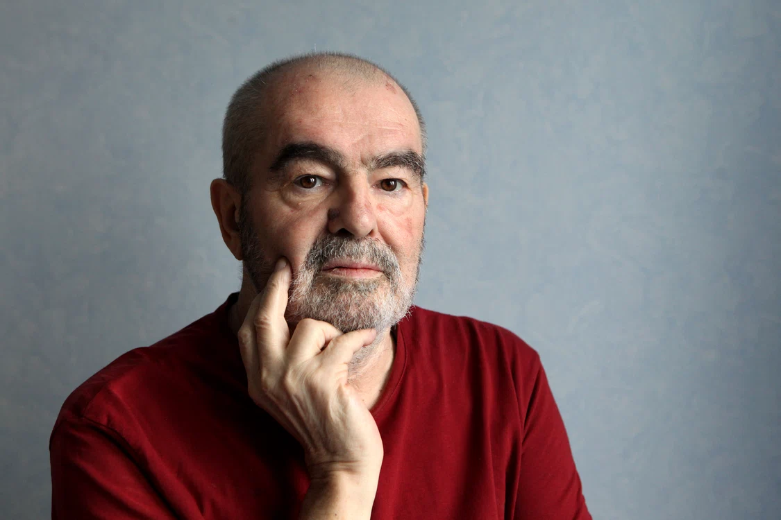 Ultima poză cu George Stanca, realizată luna trecută, în spitalul Sfânta Maria, unde a fost internatfoto: Sever Gheorghe