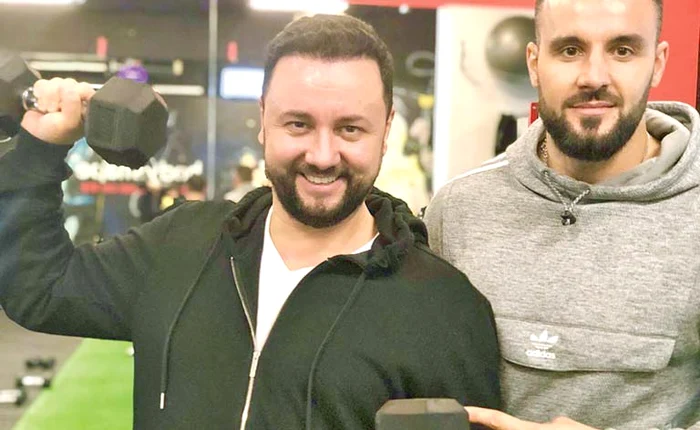 
    Cătălin Măruţă s-a fotografiat la antrenamente  