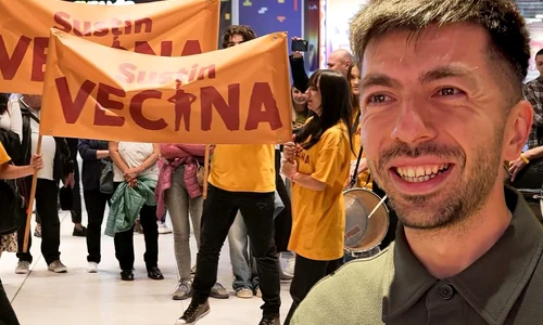 Mircea Bravo, plin de energie la avanpremiera filmului “Vecina”  “Anul trecut nu am făcut niciun film pentru că mi-am prioritizat rolul de tătic”