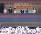 Prințesa Kako, Prințesa Kiko și Prințul Akishino cu Împăratul Naruhito, Împărăteasa Masako și Prințesa Aiko la ziua lui Naruhito și a Japoniei. FOTO: Kunaicho, Agenția Imperială