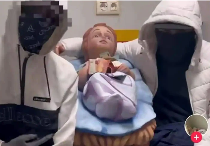 Un furt neobișnuit a avut loc înainte de Crăciun în San Vicente del Raspeig / captura video