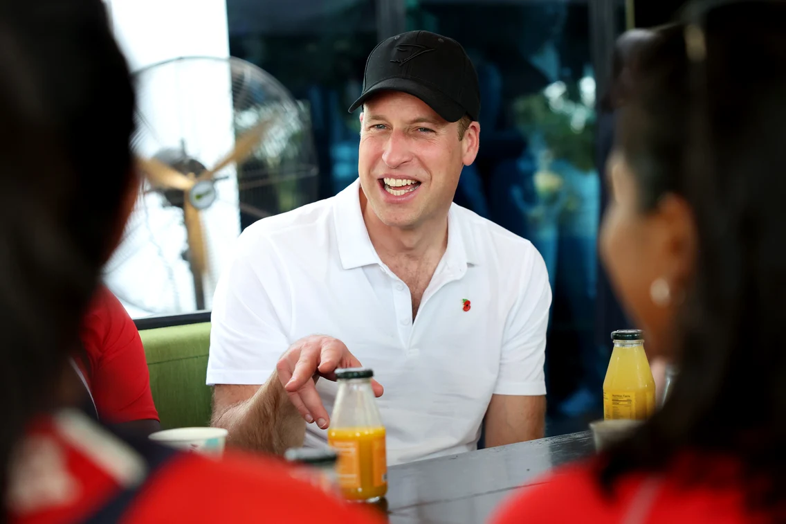 Prințul William în Singapore