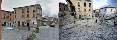 cutremur in italia inainte si dupa