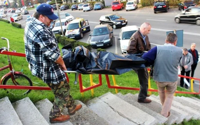 Cadavrul actriţei a fost găsit luni, în jurul orei 14.00, pe malul Someșuluifoto: voceatransilvaniei.ro