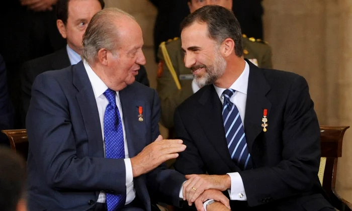 Regele Juan Carlos si fiul sau, Regele Felipe al Spaniei   GettyImages 478253618 jpg