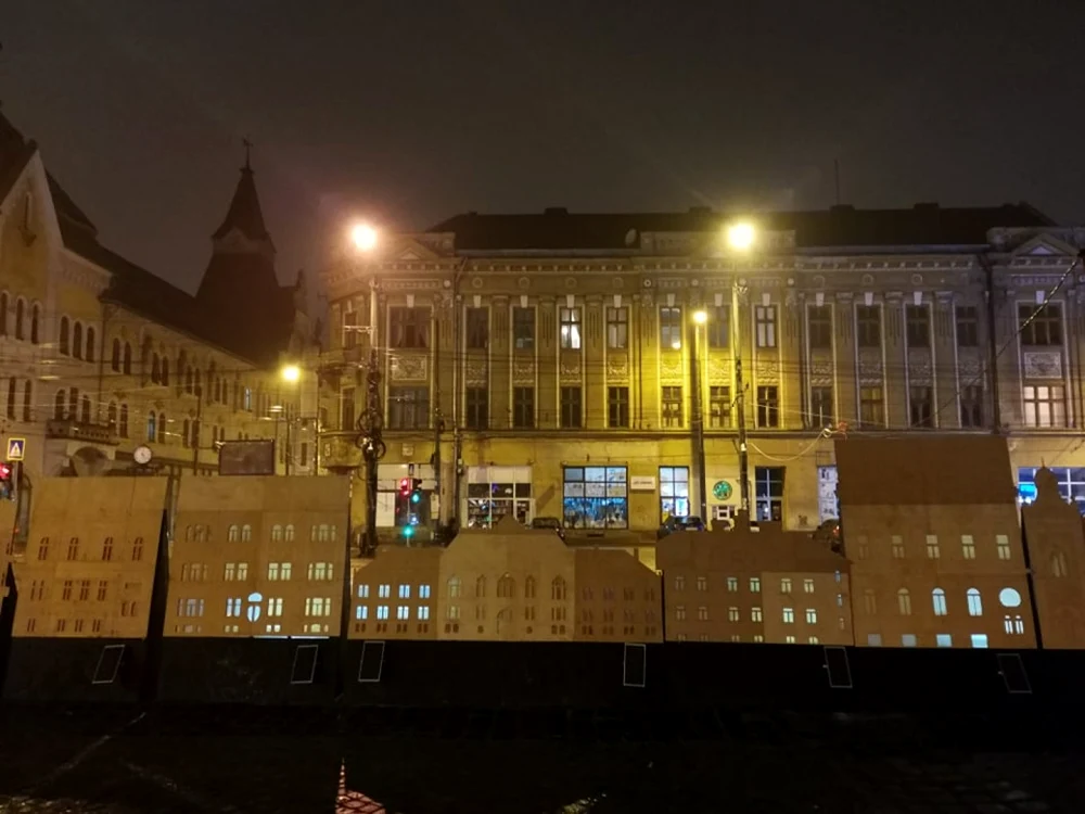 Piaţa Traian redevine încet ce a fost, un cartier viu FOTO Ş.Both