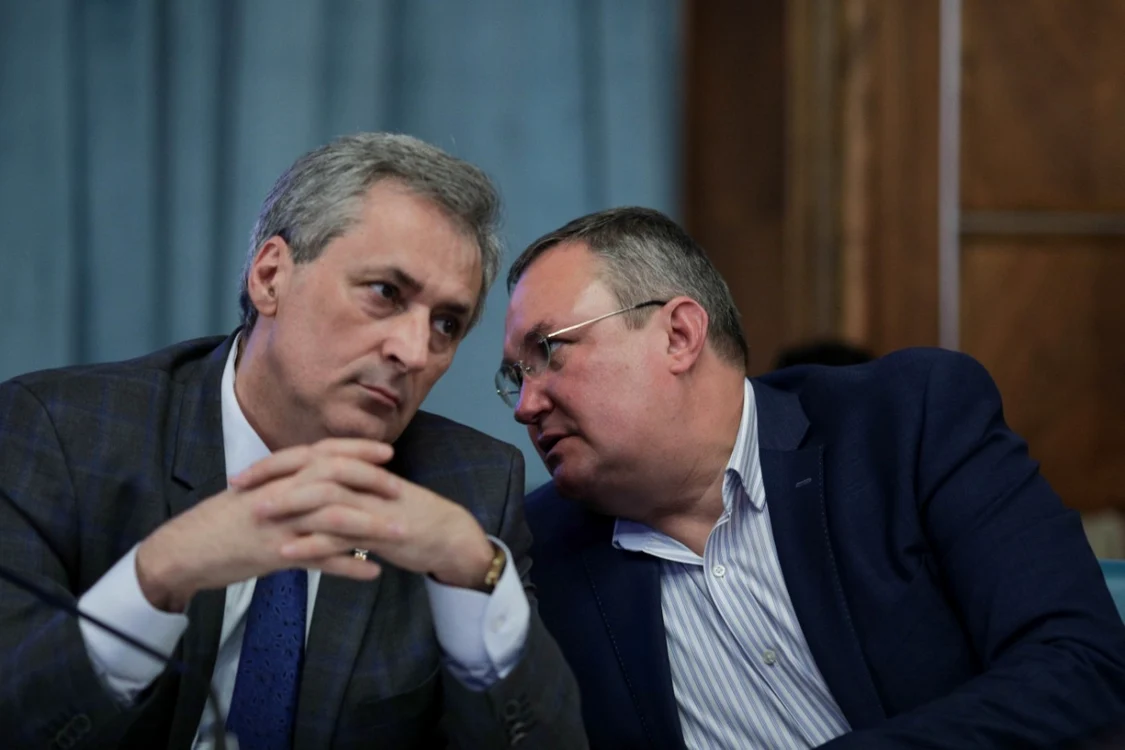 Marcel Vela și Nicolae Ciucă FOTO Inquam Photos