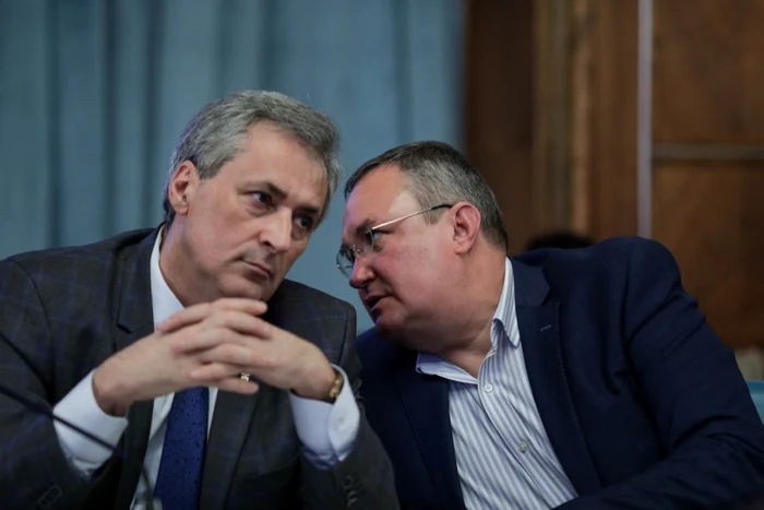 Marcel Vela și Nicolae Ciucă FOTO Inquam Photos
