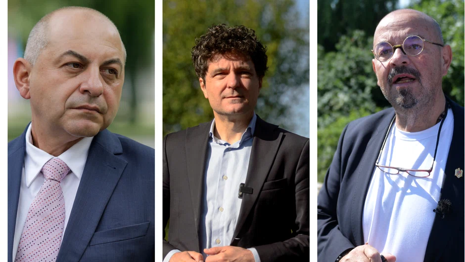 Rezultatele din sondaje plasează doi candidați ăe pprimul loc pentru primărie FOTO Colaj / Mediafax