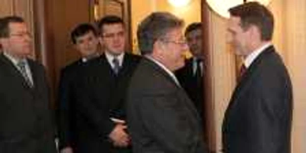 Serghei Narîșkin s-a întâlnit la Chișinău cu Mihai Ghimpu