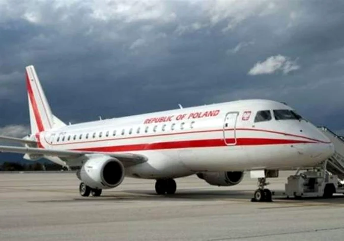 Avionul guvernamental polonez FOTO PAP