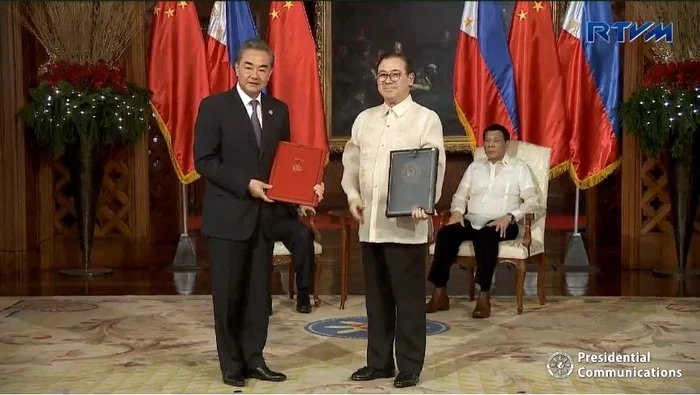 Filipine și China au semnat un MOU privind dezvoltarea petrolului și gazelor în 2018 Foto philstar