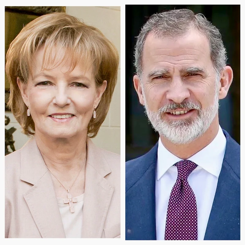 Majestatea Sa Margareta şi Regele Felipe. FOTO: Casa Regală