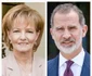 Majestatea Sa Margareta şi Regele Felipe. FOTO: Casa Regală