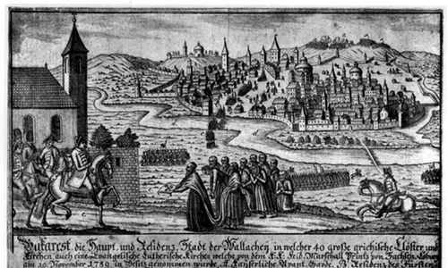 Bucharest, 1789, woodcut jpg