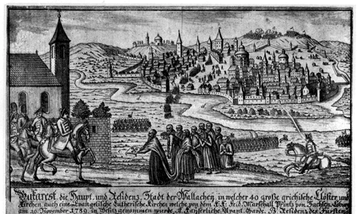 Bucharest, 1789, woodcut jpg