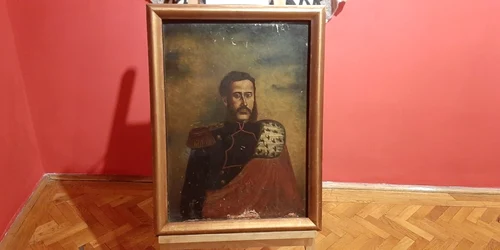 Portret al domnitorului Alexandru Ioan Cuza atribuit lui Mişu Popp FOTO Ioan Buciumar