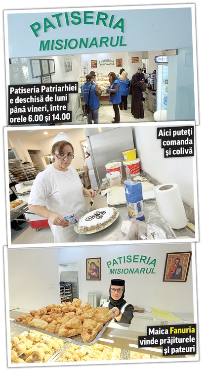 Enoriaşii obosiţi şi înfometaţi s-au înfruptat din produsele proaspete abia ieşite din cuptoareFoto: Sever Gheorghe