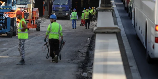 Lucrări Pasajul Unirii - 20 iun 2022 / FOTO Inquam Photos / Octav Ganea