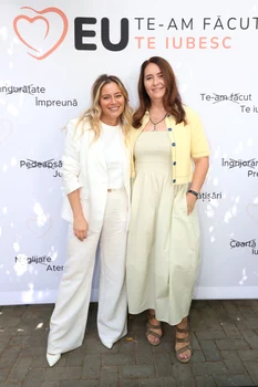 Laura Cosoi și Amalia Năstase. FOTO: Sorina Andreica/Talentivity
