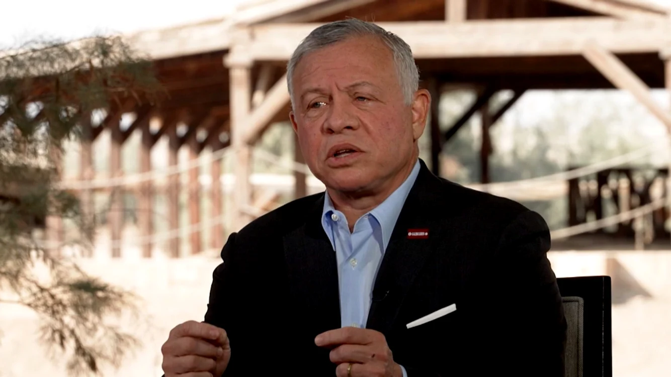 Regele Abdullah al II-lea a cerut solidaritate pentru palestinienii din Gaza. Foto: captură video