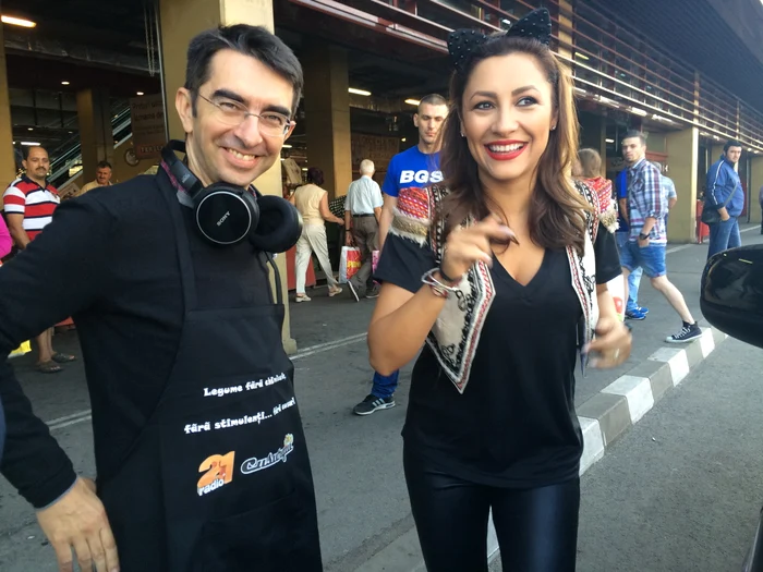 
    Mihai Găinuţă şi Andra  