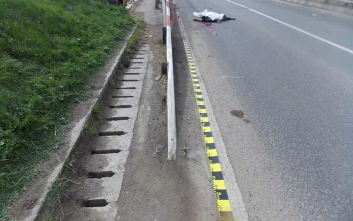 Un botoşănean a fost lovit mortal de o maşină la Câmpulung Moldovenesc. FOTO Dănuţ Zuzeac