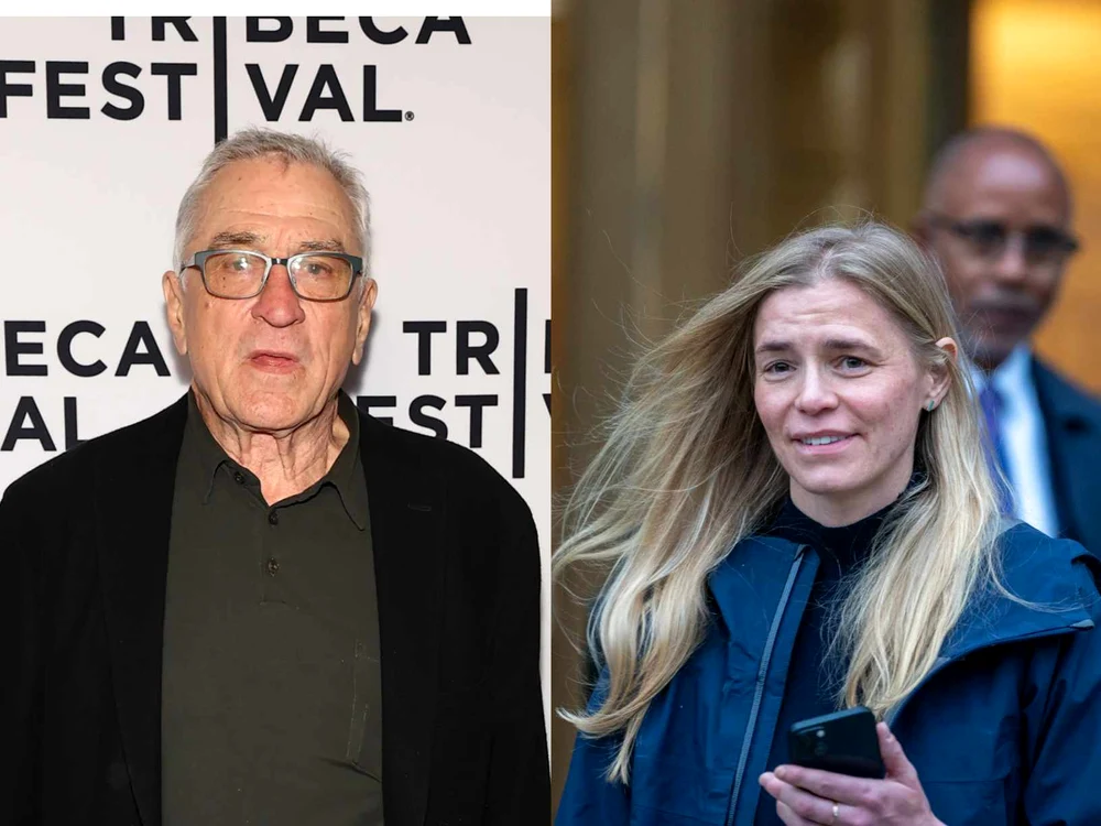 Colaj foto Robert De Niro și Graham Robinson