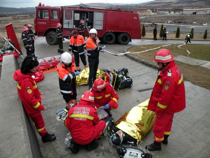 Este pentru prima dată când concursul are loc în Sălaj FOTO Facebook.com/ISU Smurd Salaj