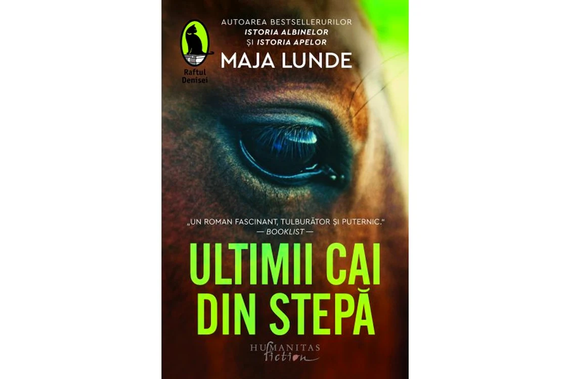 Carte nouă la Humanitas: „Ultimii cai din stepă” de Maja Lunde jpeg