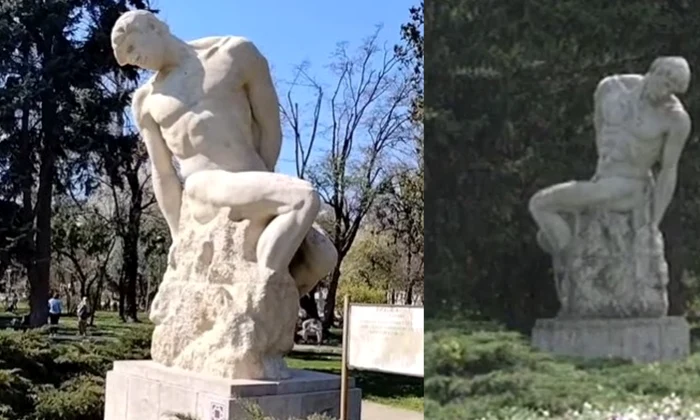 statui parcul carol colaj captura video jpg