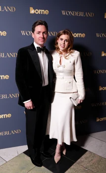 Prințesa Beatrice și soțul ei la evenimentul din 7 martie