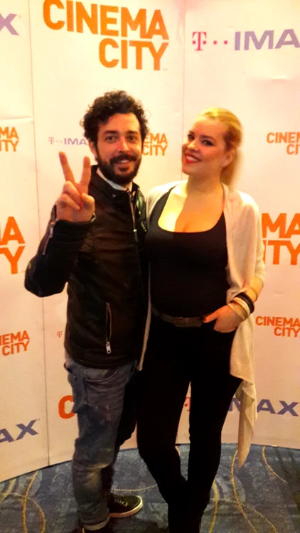 Marius Moga a venit cu Bianca, soția lui, la lansarea videoclipului lui What's Up