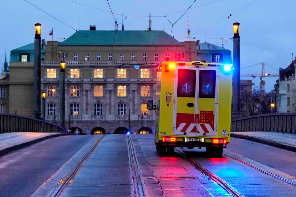 Universitatea Charles, Praga, locul atacului înarmat FOTO Profimedia