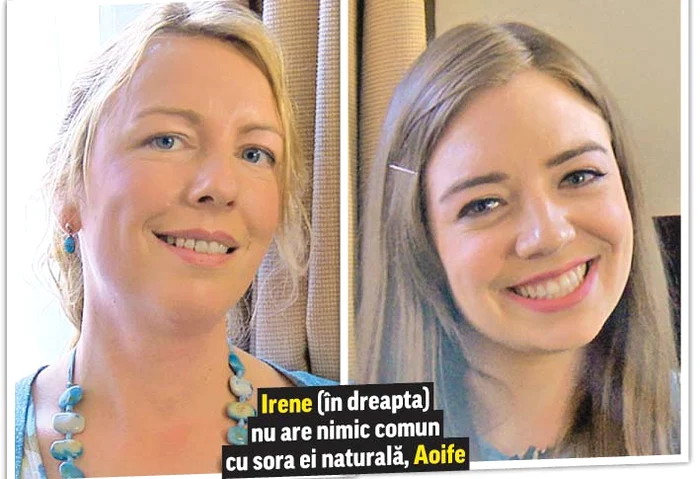 Niamh Geaney, împreună cu Irene Adams, care îi seamănă leitfoto: Photoland/Wenn