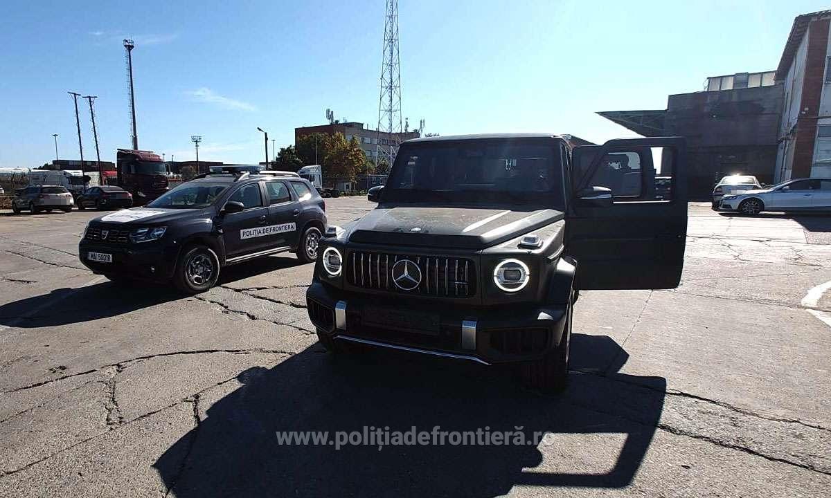 Mașină de lux căutată în Suedia, găsită în Constanța, înainte de exportul în Georgia Mașină de lux căutată în Suedia, găsită în Constanța, înainte de exportul în Georgia