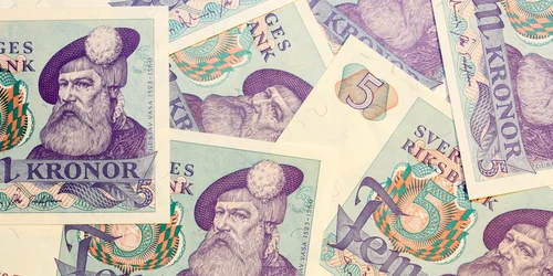 bancnote suedeze vechi foto shutterstock