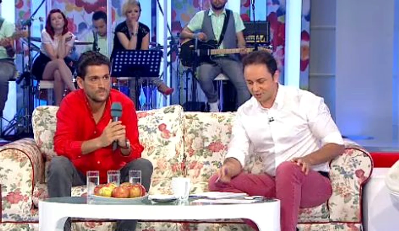 Contratenorul i-a povestit lui Cătălin Măruţă totul despre Eurovision (captură: PRO TV)