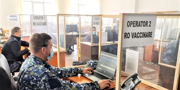callcenter militar vaccinare