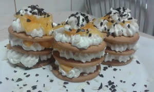 turnulete de branza cu kaki jpeg