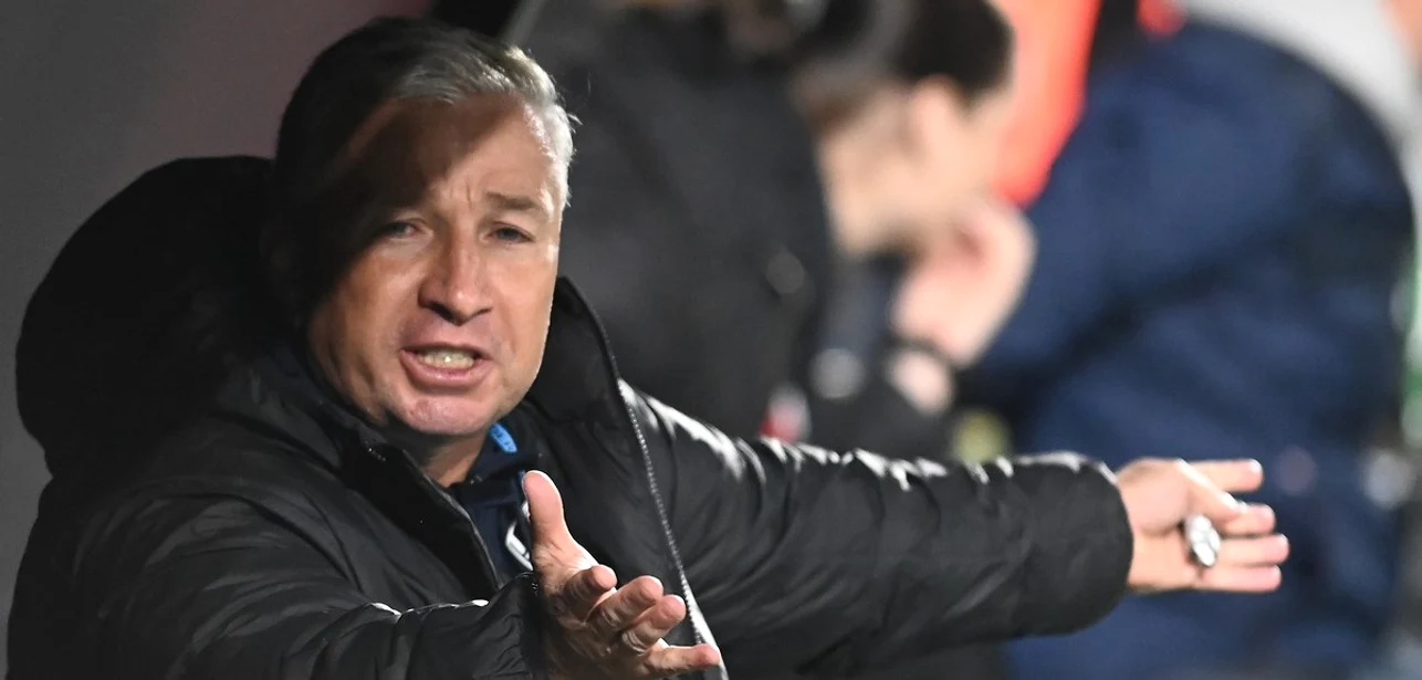 Dan Petrescu e pe cale să clacheze pe finalul sezonului. Foto Sportpictures