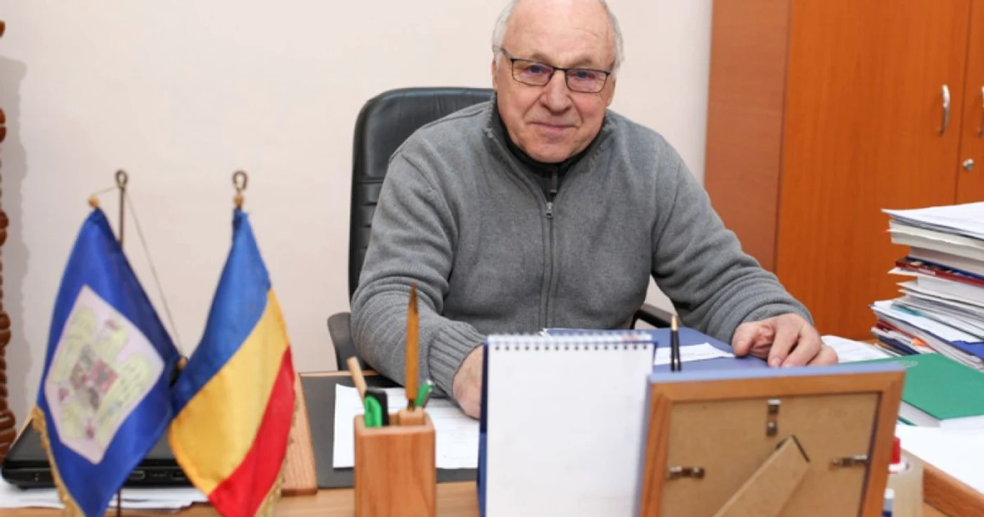 Ioan Ungureanu primarul de Valea Cânepii FOTO Portal Primărie