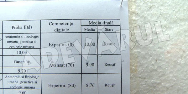 medii de 10
