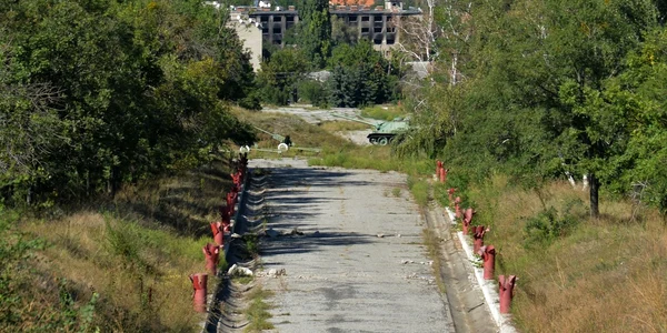 Imagine din orașul Izium - Război în Ucraina FOTO Profimedia