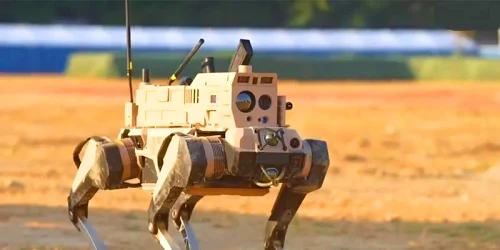 China Showcases Military Robo Wolves at Airshow 2024 webp