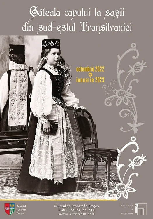 Expoziția „Găteala capului la sașii din sud-estul Transilvaniei”, deschisă la Muzeul de Etnografie Brașov