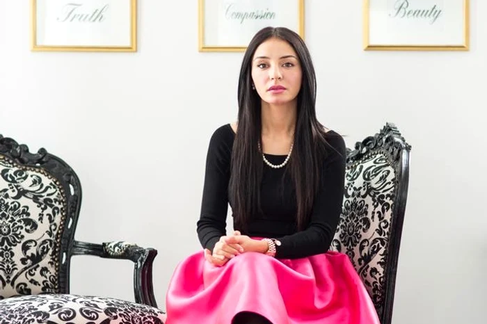 Vanessa Youness, partenera lui Gelu Oltean