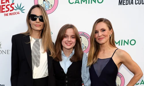 Angelina Jolie, Vivienne Jolie Pitt și Kristen Bell, Profimedia jpg
