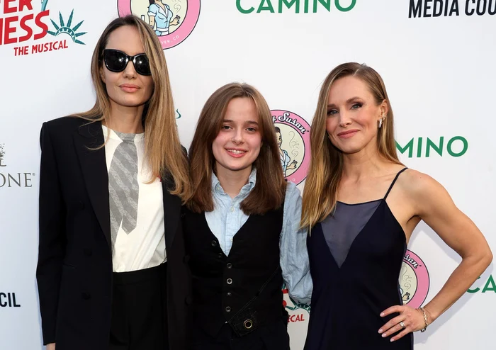 Angelina Jolie, Vivienne Jolie Pitt și Kristen Bell, Profimedia jpg