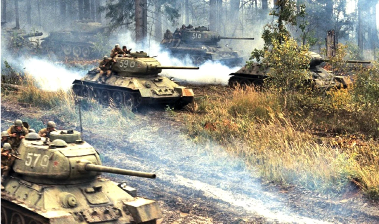 Secvenţă din filmul „Tigru Alb”,  regizat de Karen Şahnarazov